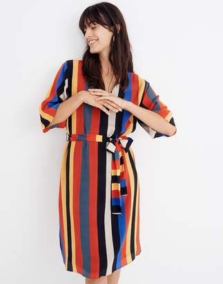 Madewell Whit Striped Pia Dress