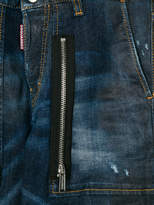 Thumbnail for your product : DSQUARED2 Kids Teen zip detail jeans