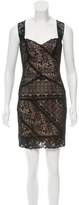 Thumbnail for your product : Nicole Miller Lace Mini Dress