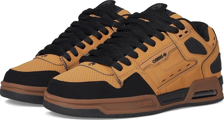 Osiris Peril Men's Skate Shoes Workwear/Black/Gum : 5.5 D - Medium, Synthetic
