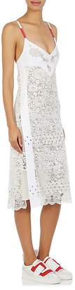 Paco Rabanne Women's Grommet-Accented Lace Slipdress