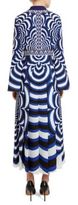 Thumbnail for your product : Mary Katrantzou Desmine Bell Sleeve Flower-Print Silk Dress