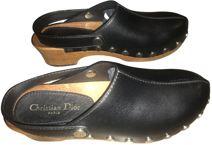 christian dior clogs
