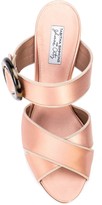 Thumbnail for your product : Tabitha Simmons Reyner buckled silk sandals