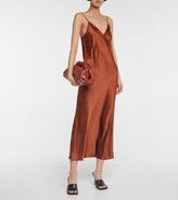 Thumbnail for your product : Joseph Clea silk satin slip dress