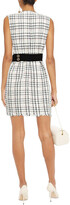 Thumbnail for your product : Maje Rianey Checked Cotton-blend Tweed Mini Dress