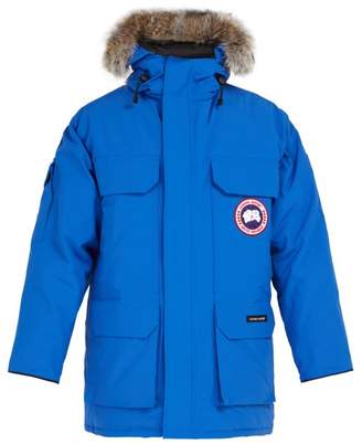 Canada Goose Pbi Expedition Down Filled Hooded Parka - Mens - Blue