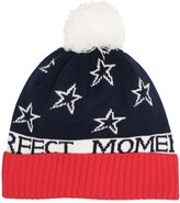 Thumbnail for your product : Perfect Moment Pompom Merino Beanie Hat