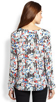 Thumbnail for your product : Parker Marissa Printed Silk Blouse
