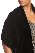 Thumbnail for your product : Alex Evenings Plus Size Women's Satin Back Velvet Shawl