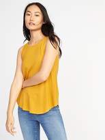 Thumbnail for your product : Old Navy Luxe High-Neck Swing Tank for Women