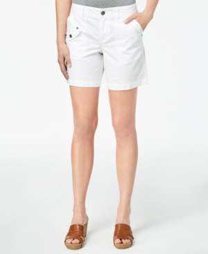 Style&Co. Style & Co Petite Flap-Pocket Shorts, Created for Macy's