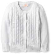 Thumbnail for your product : Cat & Jack Toddler Girls' Cable Knit Cardigan Sweater