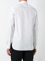 Thumbnail for your product : Neil Barrett geometric detail collar shirt