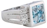 Thumbnail for your product : Ring Aquamarine & Diamond
