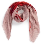 Thumbnail for your product : Tory Burch 'Geneva' Silk & Wool Square Scarf