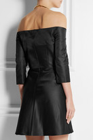 Thumbnail for your product : Carven Bow-embellished gazar mini dress