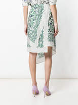 Thumbnail for your product : Christian Wijnants asymmetric floral skirt