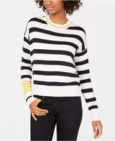 Thumbnail for your product : Freshman Juniors' Contrast Striped Sweater