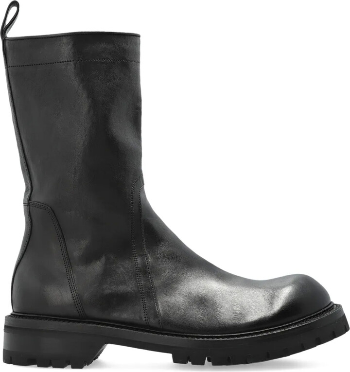 Rick Owens Concordians Army Creeper zip-fastening boots