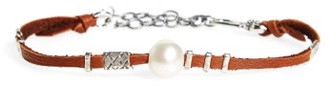Chan Luu Women's Pearl & Leather Bracelet