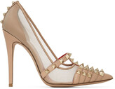 Thumbnail for your product : Valentino Garavani Pink 120mm Alcove Heels