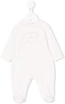 Thumbnail for your product : Le Bebé Enfant heart embroidered pyjamas