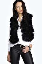 Thumbnail for your product : boohoo Farah Faux Fur Short Gilet