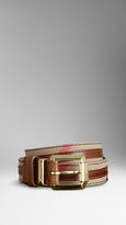 Thumbnail for your product : Burberry Bridle House Check Belt