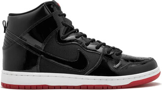 mens black patent leather nike sneakers