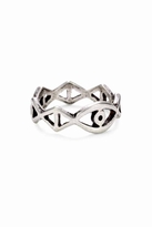 Thumbnail for your product : Low Luv x Erin Wasson by Erin Wasson Evil Eye Ring in Silver