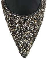 Thumbnail for your product : Giuseppe Zanotti Black and gold glitter pump