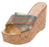 Thumbnail for your product : Christian Louboutin Crossover Wedge Sandals