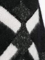 Thumbnail for your product : Alberta Ferretti contrast knit jumper