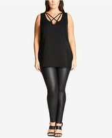 Thumbnail for your product : City Chic Trendy Plus Size Strappy Top