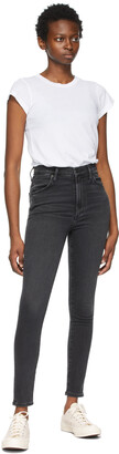 Citizens of Humanity Black High-Rise Chrissy Jeans