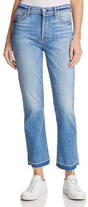 7 For All Mankind Edie Released-Hem Straight Jeans in East Village