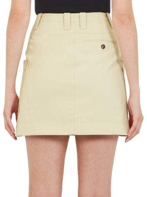 Carven Cotton Mini Skirt