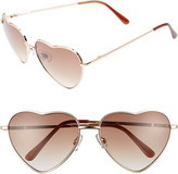 Thumbnail for your product : BP Heart Shaped 58mm Sunglasses