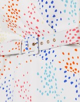 Thumbnail for your product : Paper Dolls wrap pencil dress in multi spot print