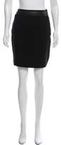 Thumbnail for your product : Neil Barrett Leather-Accented Mini Skirt Black Leather-Accented Mini Skirt