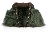 Thumbnail for your product : Mustique Dee Ocleppo Mixed-Media Convertible Shoulder Bag