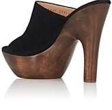 Thumbnail for your product : Gianvito Rossi Women's Suede Platform Mules - Black