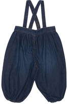 Thumbnail for your product : Gucci Cotton Denim Pants W/ Suspenders