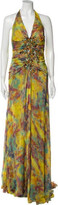 Thumbnail for your product : Elie Saab Silk Long Dress w/ Tags