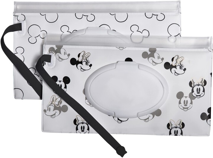 J L Childress Reusable Wet Wipes Case - 2-Pack, Disney Baby