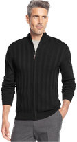 Thumbnail for your product : Tasso Elba Ribbed Fine-Gauge Full-Zip Sweater