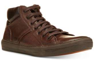Donald J Pliner Men's Roy Tumbled Leather High-Top Sneakers