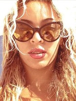 Thumbnail for your product : La Femme Wildfox Sun Deluxe Frame in Black as seen on Beyonce