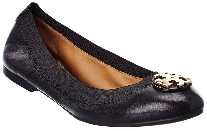 claire elastic ballet flats tory burch